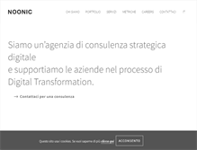 Tablet Screenshot of noonic.com